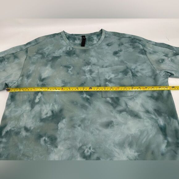 Lululemon Relaxed Mesh Pocketed Short Sleeve Shirt TDWM Size XL - Picture 9 of 9